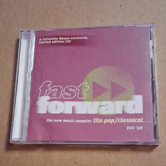 Columbia House Other - Fast Forward - 'Fast Forward' Music Sampler CD (Pink Cover)